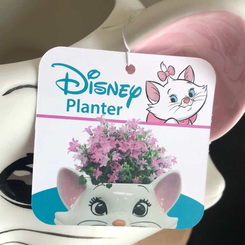 Disney MARIE The Aristocats PLANTER Pot Home Decor
